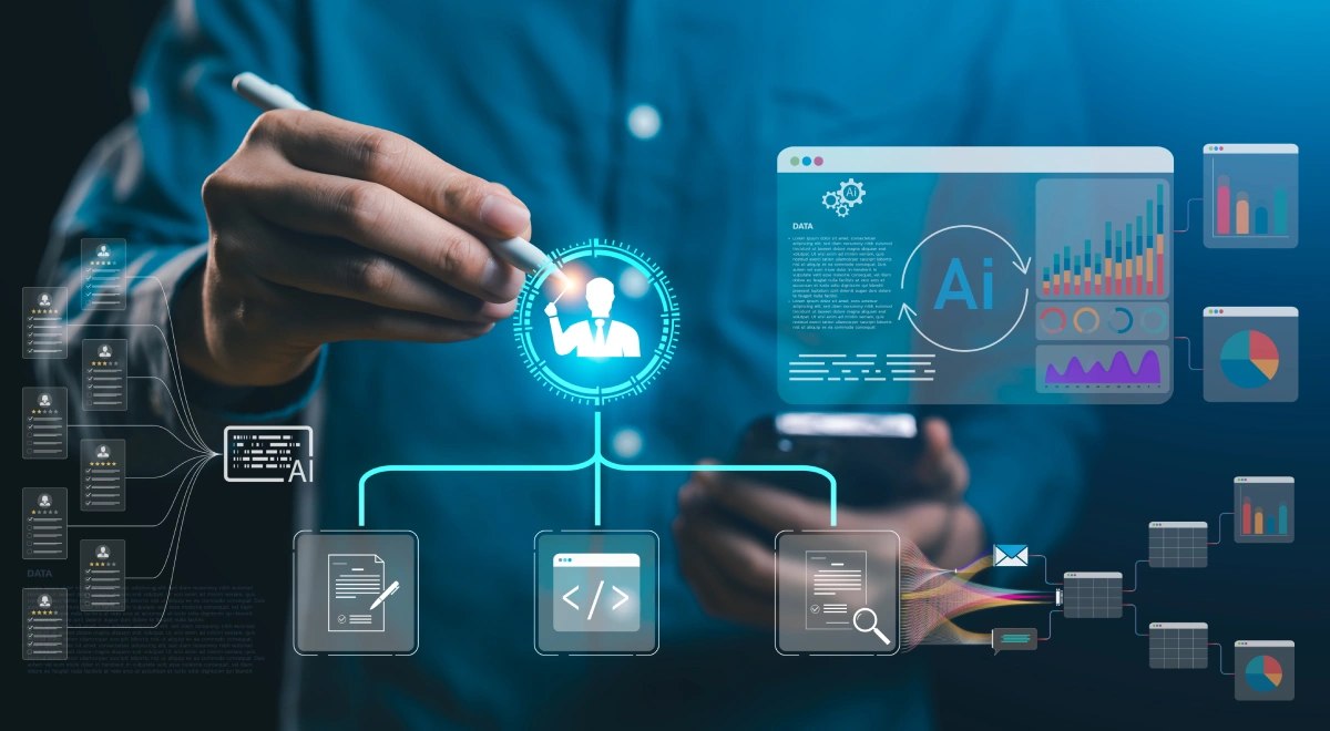 AI agent and process automation